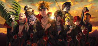 Akatsuki Wallpaper Papeis De Parede 1080p Anime