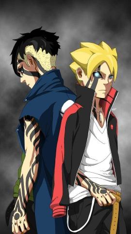 Boruto And Kawaki By Rakbar97 Personagens De Anime