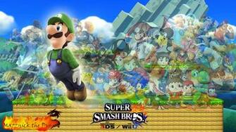 Ssb4 Wallpaper Luigi By Mazznick