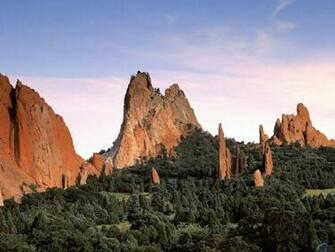 Wallpaper Garden Of The Gods In Colorado Springs Usa