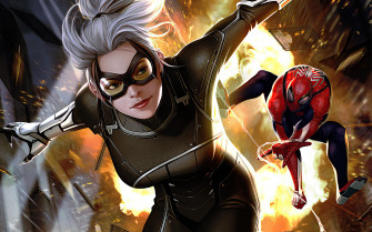 Black Cat Marvel Comics Wallpaper