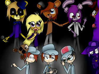 Fnaf Fan Art By Kucolkucolika Watch Digital Drawings Games