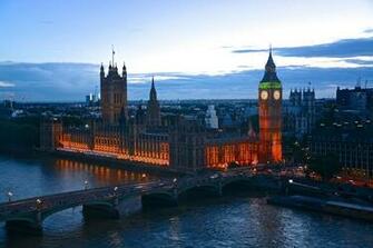 Image London Big Ben England Thames Bridge Rivers Cities