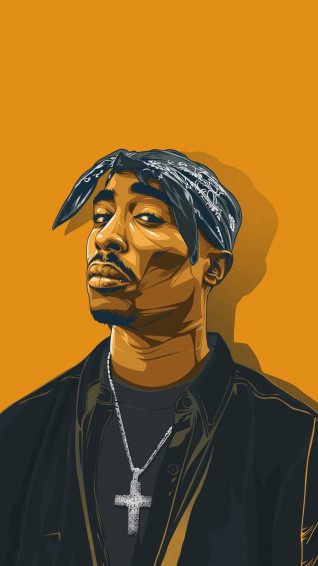 Tupac Wallpaper HD iPhone