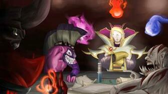 Dota Battle Plans Doom Lucifer Dazzle Shadow Priest Invoker