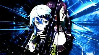 Sword Art Online Ggo Sinon Kirito Wallpaper By Arehina