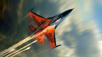 Fighting Falcon Fighter Aircraft Wallpaper HD