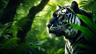 Black Tiger Wallpaper