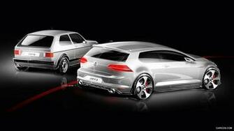 Gti Interior Volkswagen Golf Vii Design Sketch Wallpaper