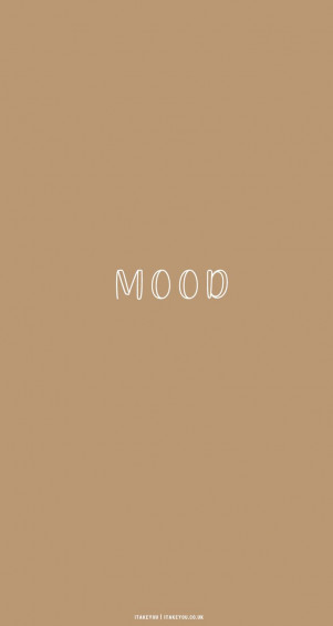 Cute Brown Aesthetic Wallpaper For Phone Mood