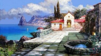 Mediterranean Wallpaper