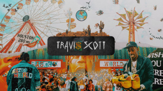 Travis Scott Background 4k Wallpaper