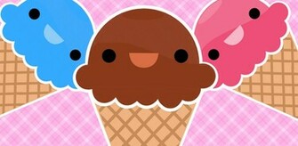 Cute Ice Cream Wallpaper