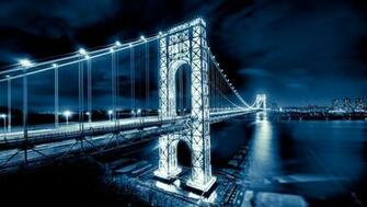 Usa Washington Bridge Night HD Wallpaper Search More