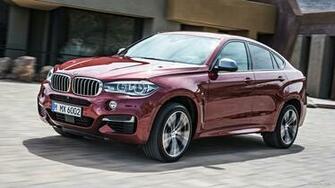 Bmw X6 M50d Flamenco Red Front HD Wallpaper