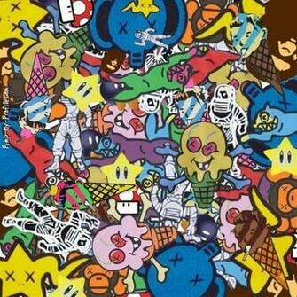 Graffiti Ice Cream Cartoon Background Pimp My Profile