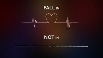 Fall In Love Wallpaper