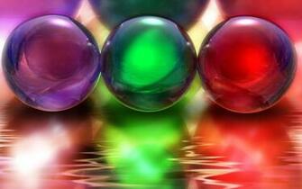 Glass Marbles Wallpaper