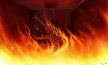 Penumbra Burning Man Artwork Video Games Wallpaper HD