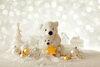 Wallpaper Christmas New Year Bear Decorations Holidays