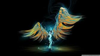 Abstract Angel Wallpaper