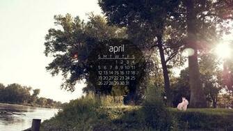 April Calendar Wallpaper Calibre