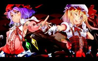 Flandre Scarlet Remilia Touhou Yuuzii Wallpaper