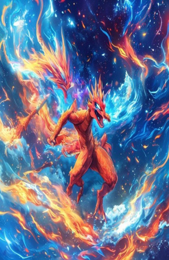 Pokemon Mega Charizard X Wallpaper