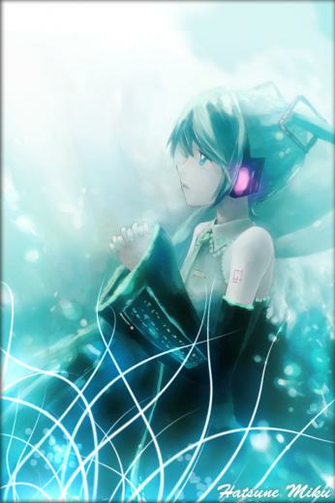 Hatsune Miku iPhone Wallpaper By Priboy17