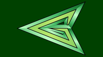 Green Arrow Arrowhead Symbol Wp By Morganrlewis