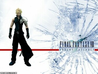 Final Fantasy Advent Children Cloud Wallpaper Customity