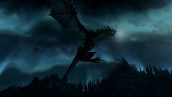 Skyrim Frost Dragon Wallpaper By Xxwhiteshadow96xx