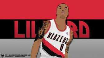 Damian Lillard Vector Wallpaper By Michaelherradura