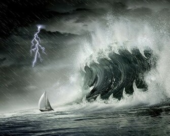 Ocean Storm Screensaver Screensavergift