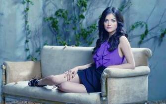 Lucy Hale Wallpaper Stock Photos