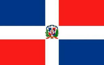 Wallpaper Dominican Republic Flag Cross