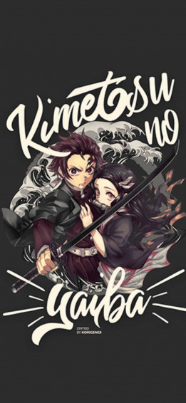 Tanjiro And Nezuko Demon Slayer iPhone Wallpaper