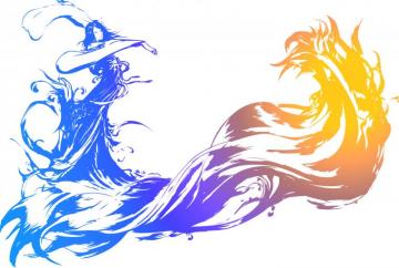 Final Fantasy X Logo Art By Yoshitaka Amano