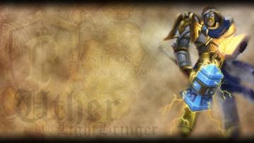 Wow Uther The Lightbringer HD Wallpaper 7wallpaper Net