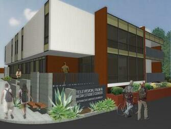Csula Television Film Media Center Bauer Architects