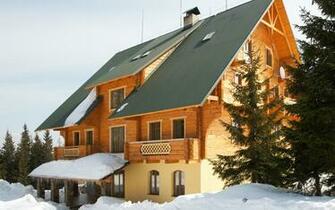 Aspen Log Cabin HD Wallpaper Desktop