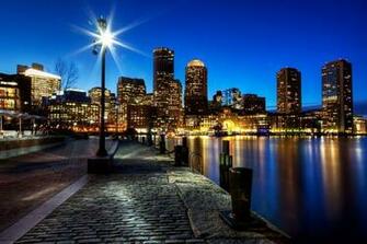 Massachusetts Boston Lamp Wallpaper