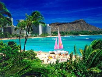 Waikiki Oahu Hawaii Wallpaper HD