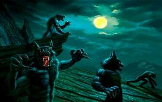 Scary Werewolf Wallpaper For Desktop