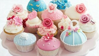Cute Cupcakes Wallpaper