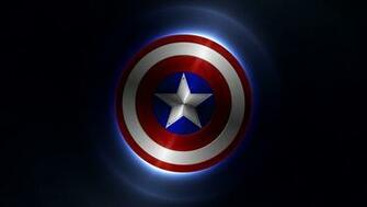 Captain America Logo Large Wallpaper HD 1080p