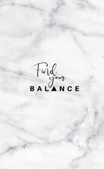 Official Balance Wallpaper Simple Quotes Inspirational