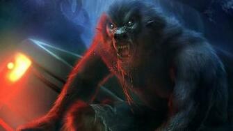 Werewolf Computer Wallpaper Desktop Background Id
