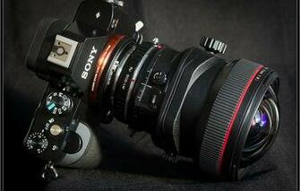 Wallpaper Sony Alpha A7r Camera Lens Image For Desktop