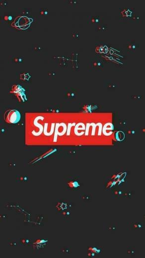 Supreme In Wallpaper iPhone